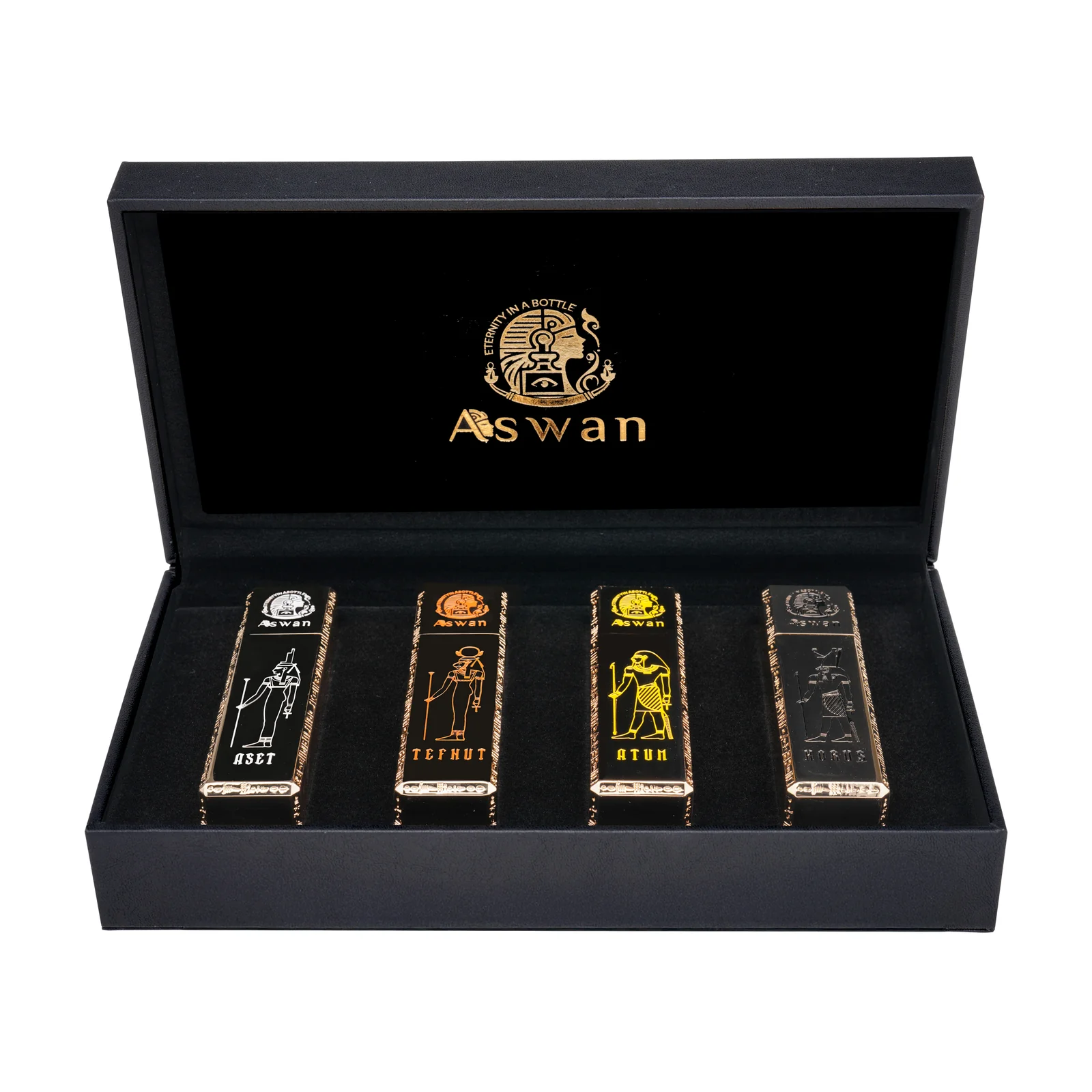 Aswan Travel Set – A•T•A•H (4×15ml)